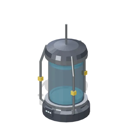 Specimen tank, empty (UFO Crash Site and Recovery Facility)