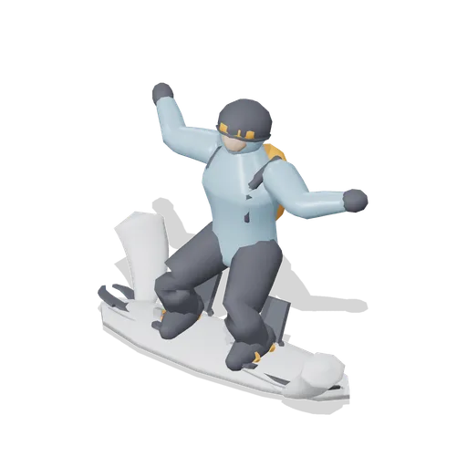 Rider crouched in powder (Backcountry Snowboarding and Avalanche Safety)