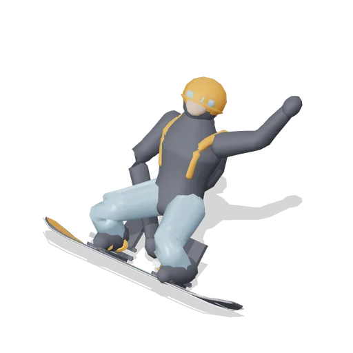 Rider airborne off a natural lip (Backcountry Snowboarding and Avalanche Safety)