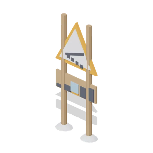 Avalanche warning sign (Backcountry Snowboarding and Avalanche Safety)