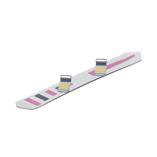 Alpine race board with plate bindings (Snowboard Gear and Freestyle Riders)