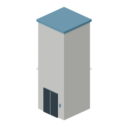 Stadium elevator core (American Football Stadium Kit)