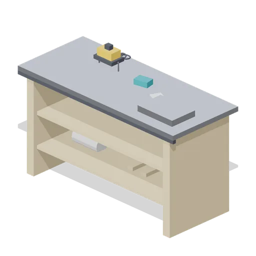 Wax bench with iron (Snowboard Gear and Freestyle Riders)
