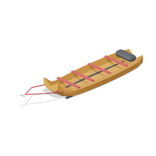 Plastic rescue sled (Mountaineering and Summit Expedition)