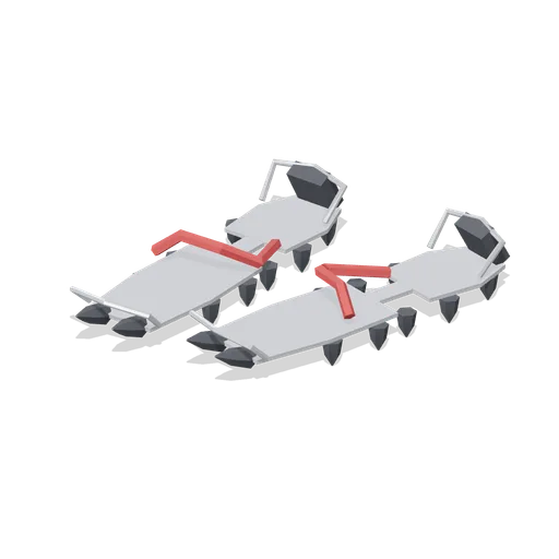 Twelve-point crampons, pair (Mountaineering and Summit Expedition)