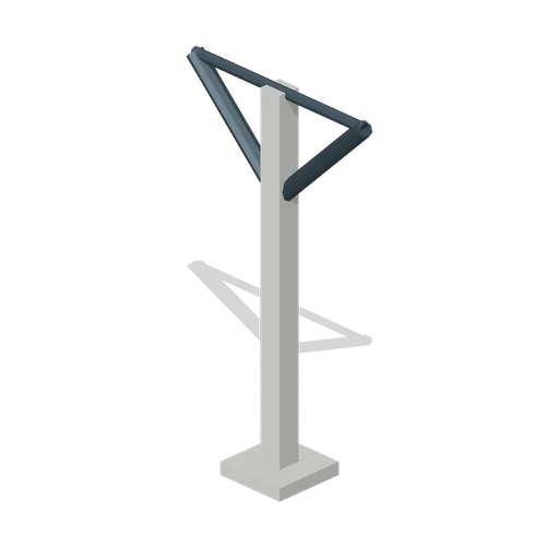 Stadium roof support pylon (American Football Stadium Kit)