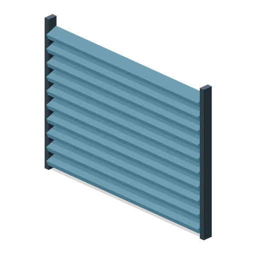 Ventilated stadium facade panel (American Football Stadium Kit)