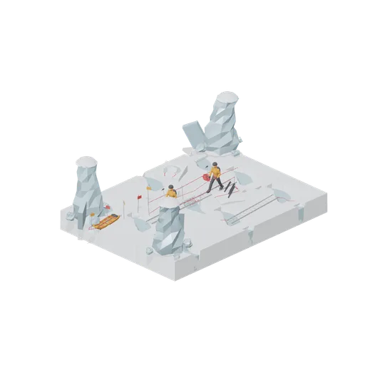 Icefall crossing (Mountaineering and Summit Expedition)