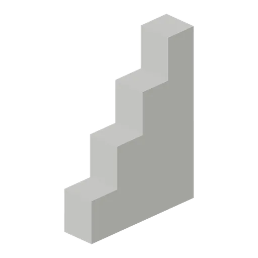Sloping stadium bowl buttress (American Football Stadium Kit)