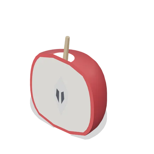 Apple Half (Fresh Produce and Groceries)