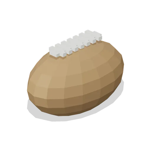 Laced American football (American Football Stadium Kit)