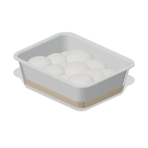 Button Mushroom Punnet (Fresh Produce and Groceries)