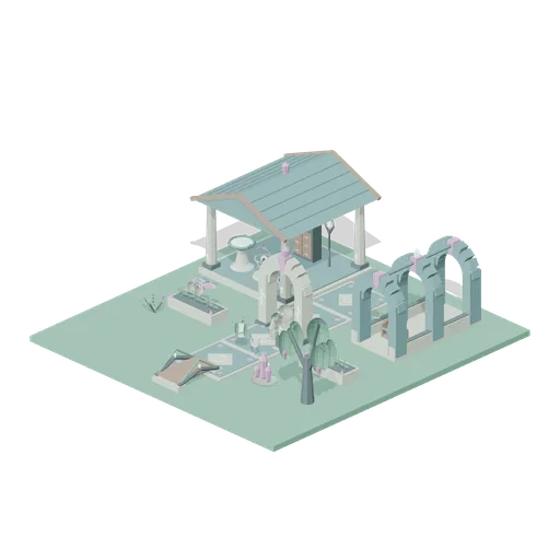 Runestone Conservatory starter scene