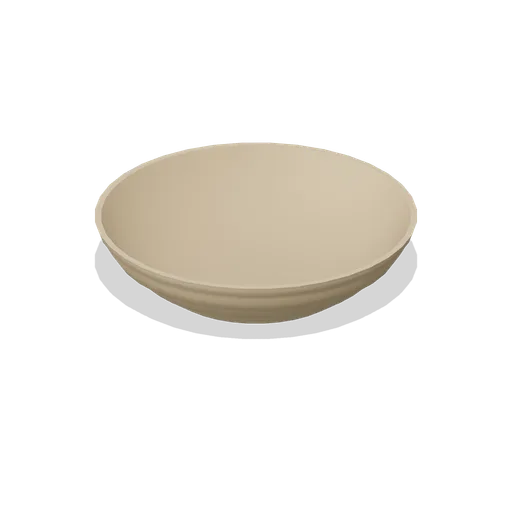 Wooden Market Bowl (Fresh Produce and Groceries)