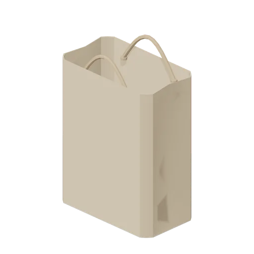 Paper Grocery Bag (Fresh Produce and Groceries)