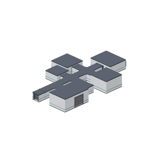 Forward deck walk-through (Spaceship Interior Deck Kit)