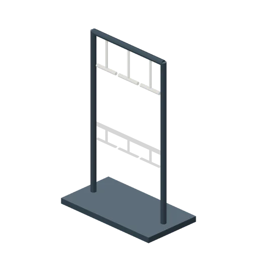 Shoulder pad drying rack (American Football Stadium Kit)