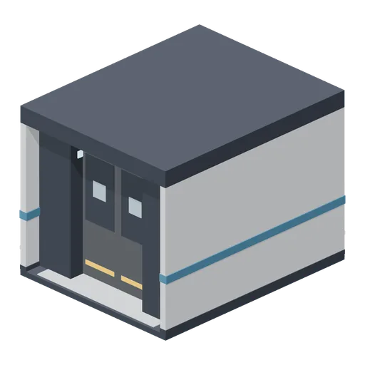 Airlock chamber (Spaceship Interior Deck Kit)
