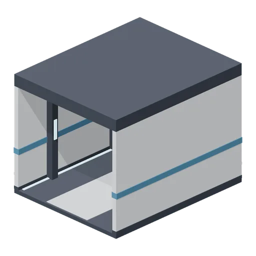 Corridor module, 4 m (Spaceship Interior Deck Kit)