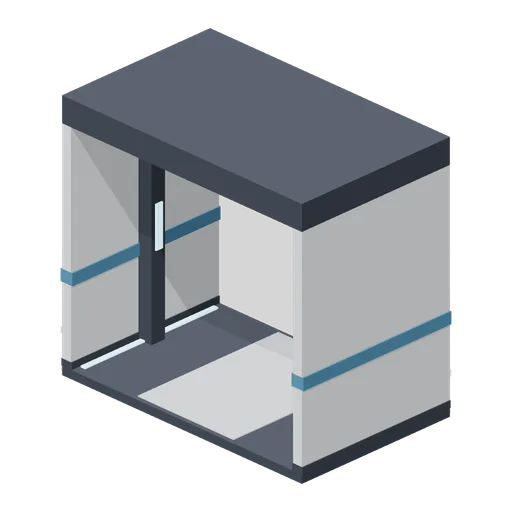 Corridor module, 2 m (Spaceship Interior Deck Kit)