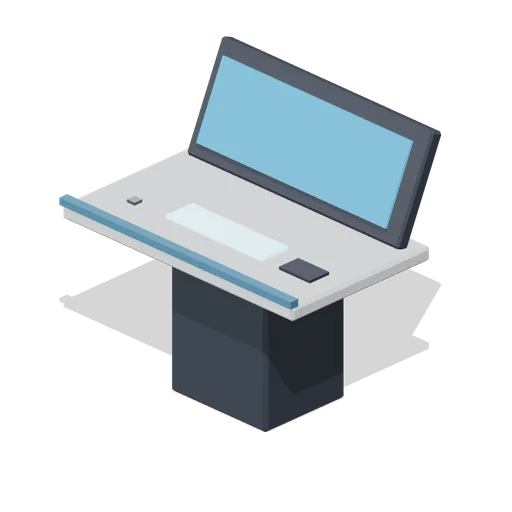 Console station (Spaceship Interior Deck Kit)