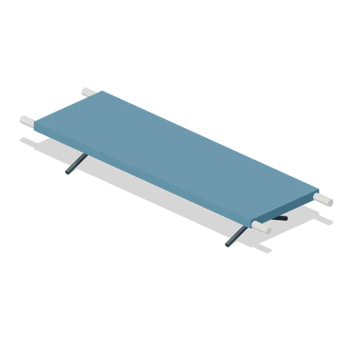 Folded-leg medical stretcher (American Football Stadium Kit)