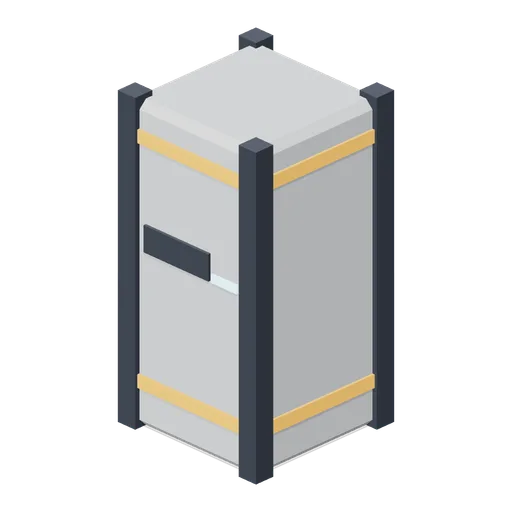 Tall storage crate (Spaceship Interior Deck Kit)
