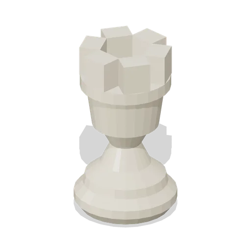 Battlement chess rook (Classic Chess Essentials)