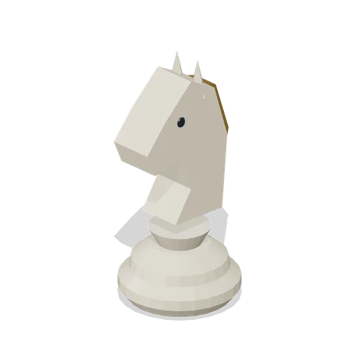 Sculpted chess knight (Classic Chess Essentials)