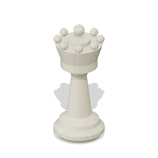 Coronet chess queen (Classic Chess Essentials)