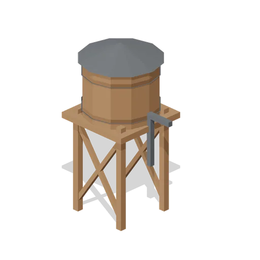 Frontier water tower