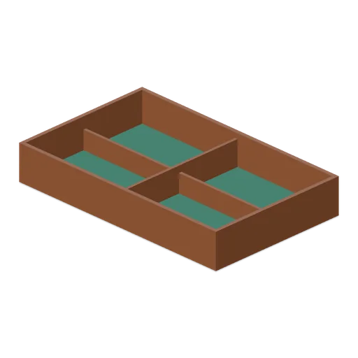 Divided chess storage case (Classic Chess Essentials)