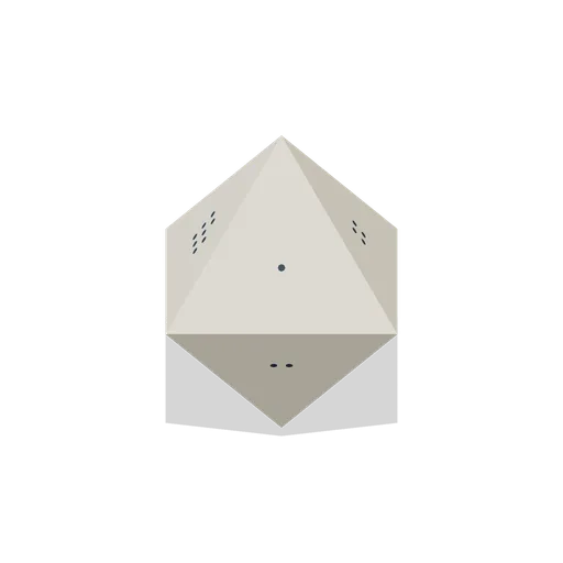 D8 octahedral die (Tabletop Game Components)