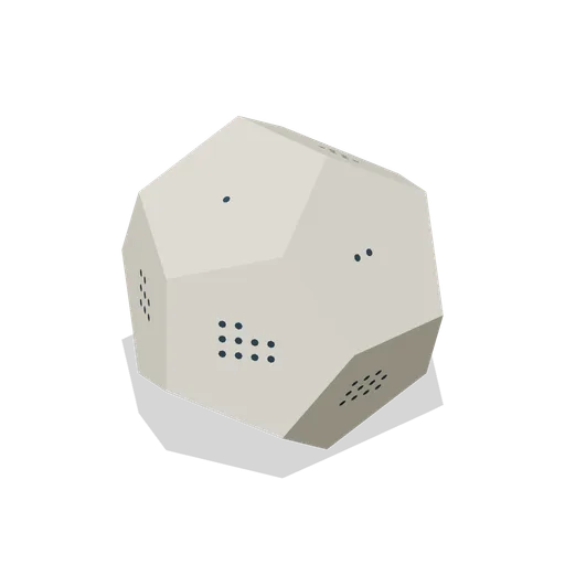 D12 dodecahedral die (Tabletop Game Components)