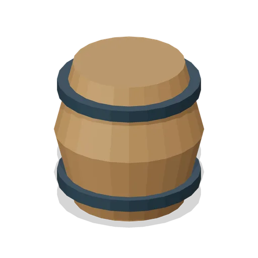 Barrel supply token (Tabletop Game Components)