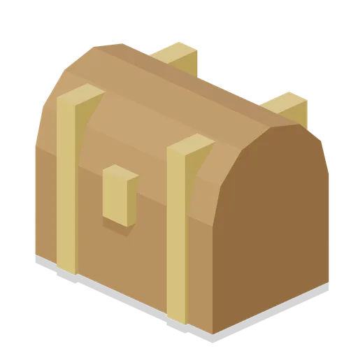 Treasure chest token (Tabletop Game Components)