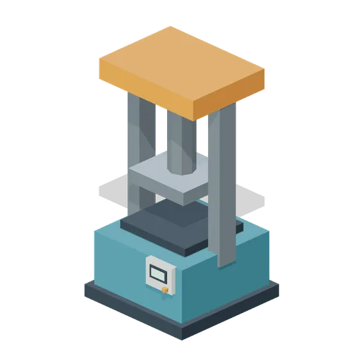 Hydraulic forming press (Factory Conveyor Network)