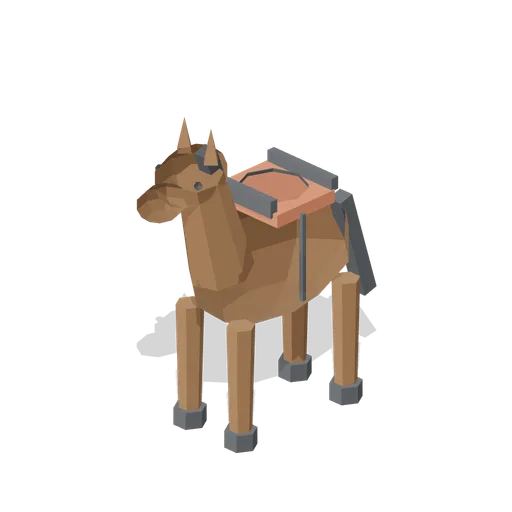 Frontier saddle horse