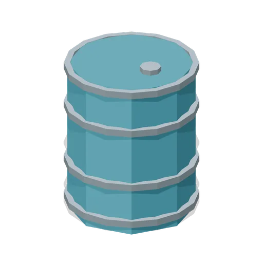 Ribbed steel drum (Factory Conveyor Network)
