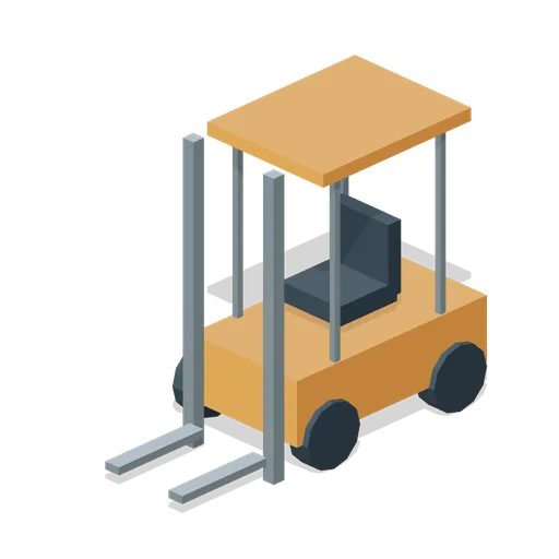 Counterbalance forklift (Factory Conveyor Network)