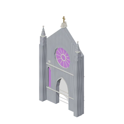 Rose Window Wall (Vampire Crypt and Gothic Cathedral)