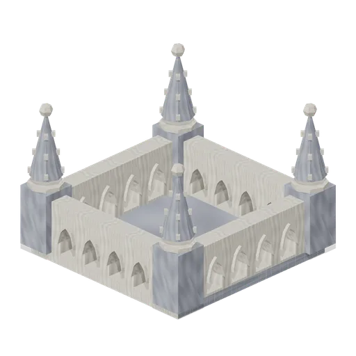 Bell Tower Parapet (Vampire Crypt and Gothic Cathedral)