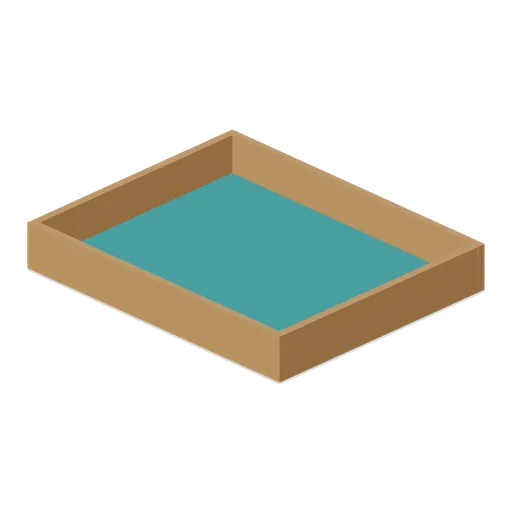 Felt rolling tray (Tabletop Game Components)