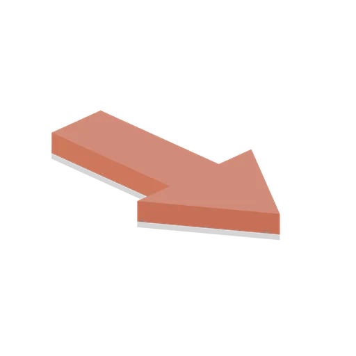 Turn direction arrow (Tabletop Game Components)