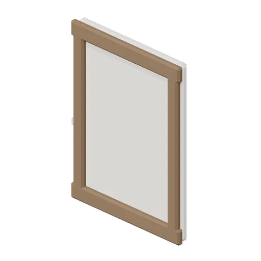 Plaster Wall Panel (Feudal Japan Castle Town)