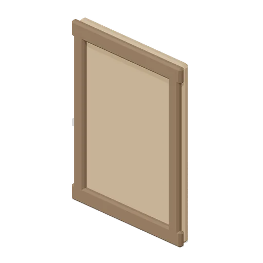 Timber Wall Panel (Feudal Japan Castle Town)
