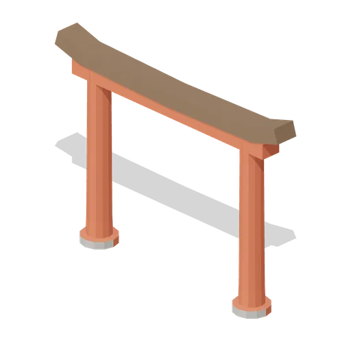 Torii Gate (Feudal Japan Castle Town)