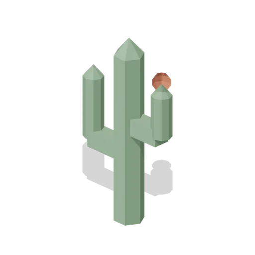 Frontier saguaro cactus