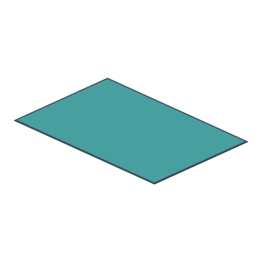 Bound edge playing mat (Tabletop Game Components)