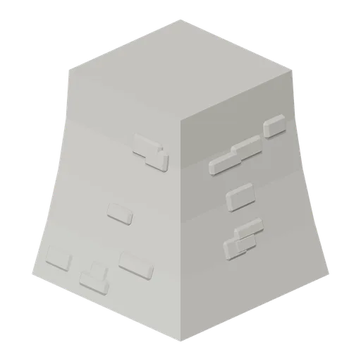 Stone Base Corner (Feudal Japan Castle Town)